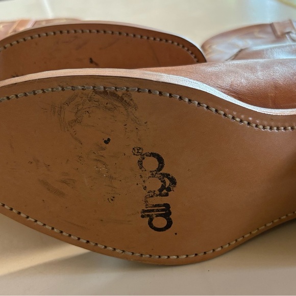 DINGO -   Men's Brown Leather Cowboy Boots Size 10D Pointed Toe Mid Calf - Picture 7 of 8